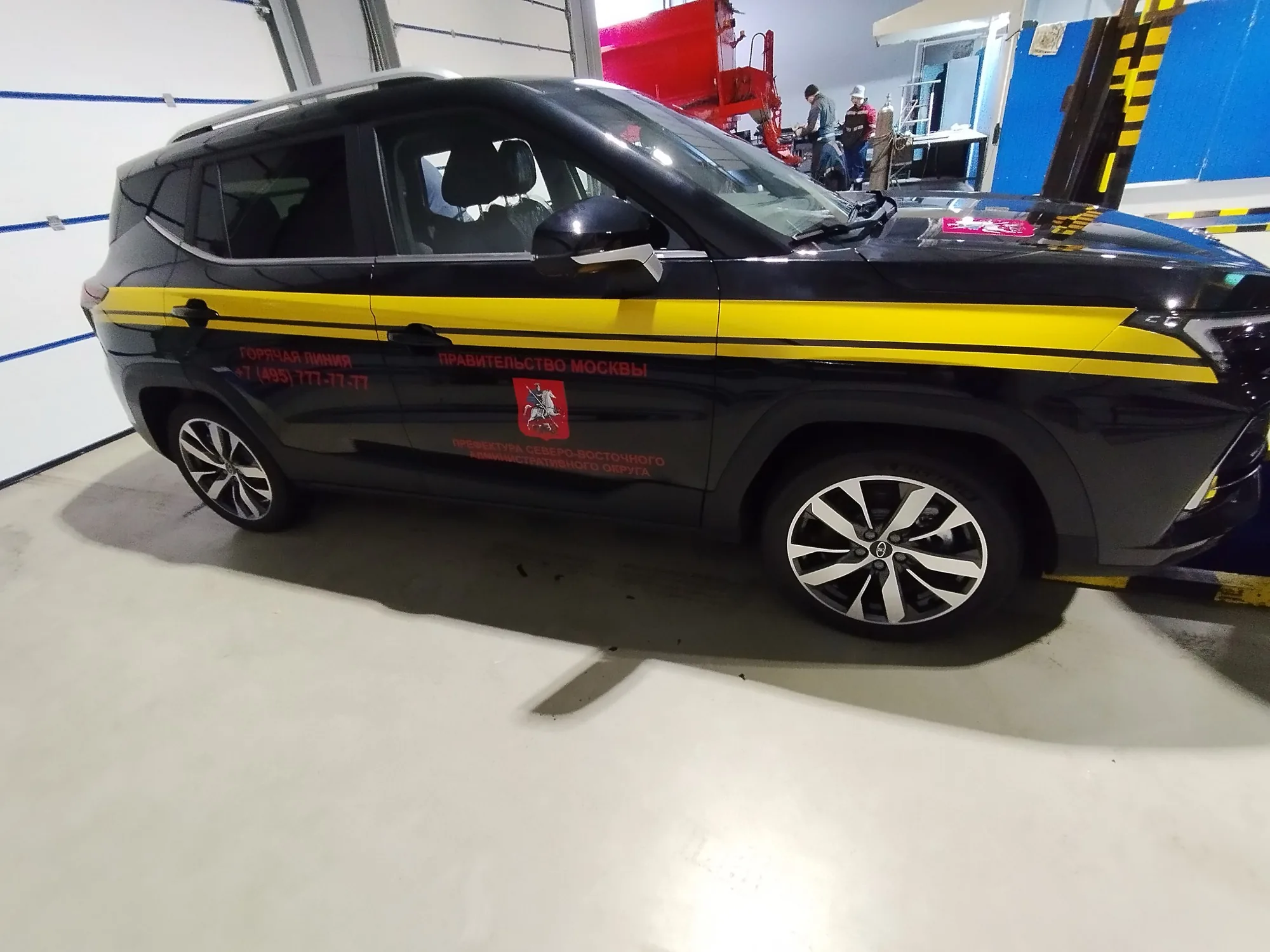 Оклейка служебных автомобилей — Оклейка автомобилей и транспорта в Москве, «Ювента»